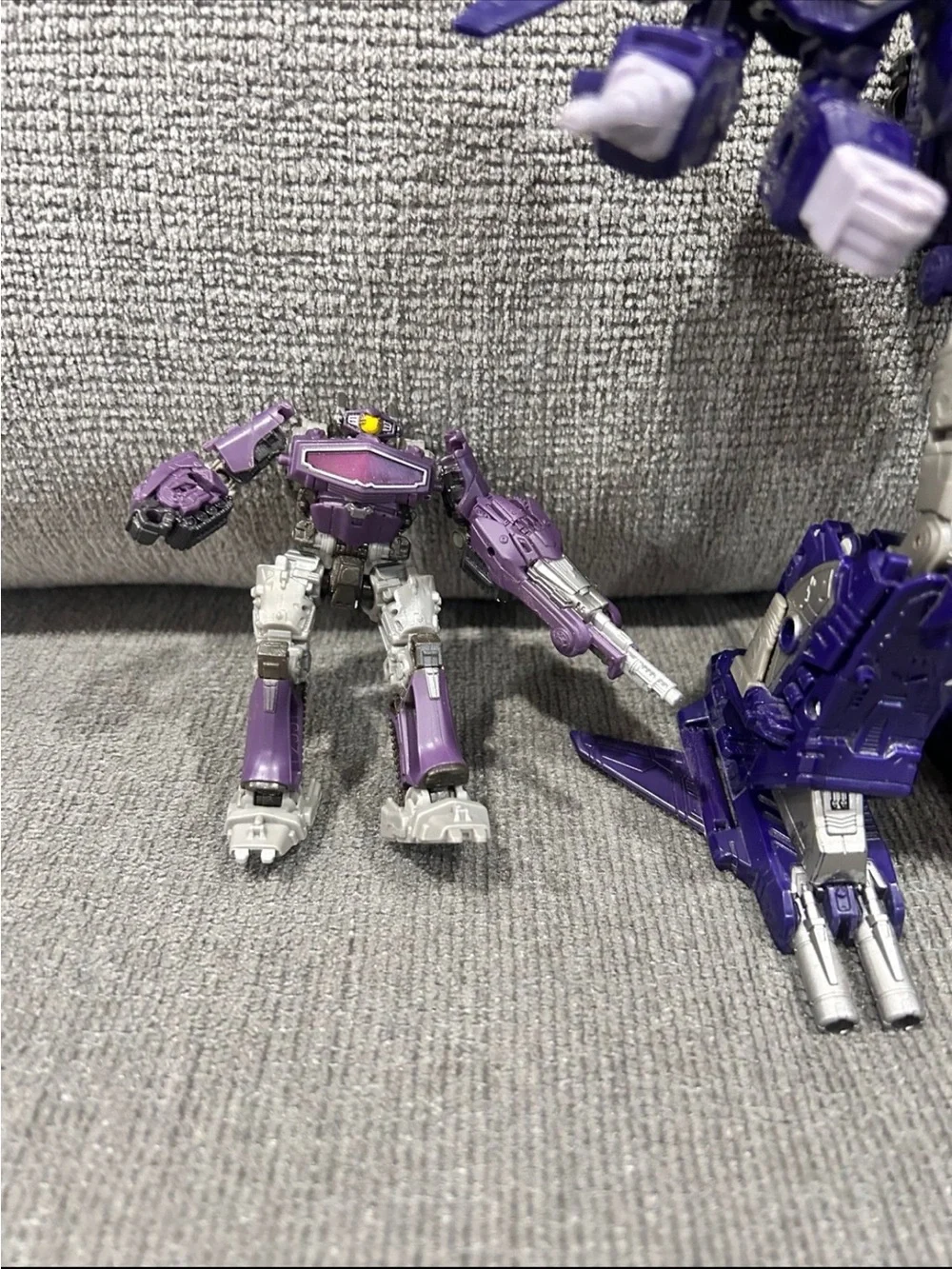 Transformers Shockwave Action Figures Lot of 2 INCOMPLETE